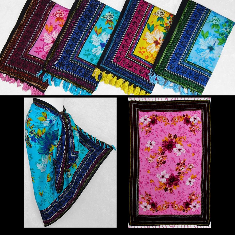 A Vintage Floral Sarong