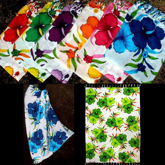 A Bright Flower Sarong
