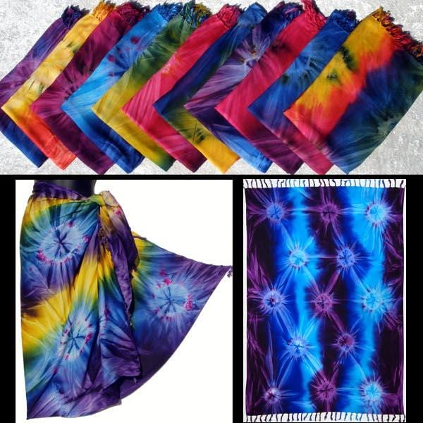 A Tie Dye Sarong